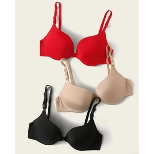 Push Up Underwire Bra Set of 3